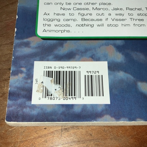 Vintage Animorphs children’s series- book #9 The Secret - Picture 2 of 6